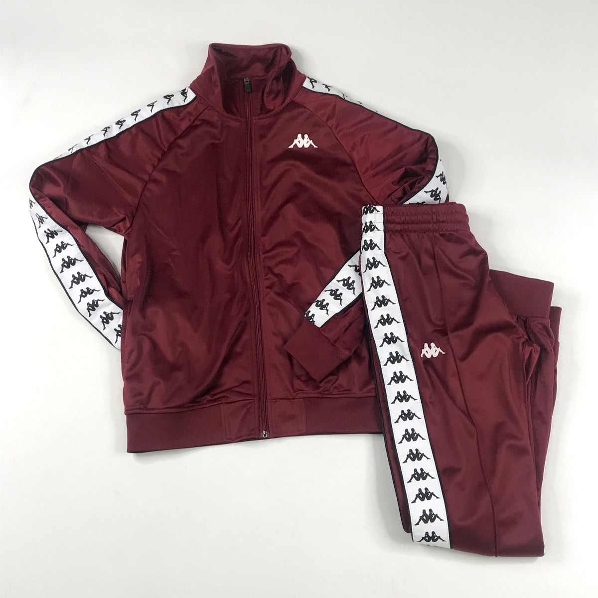 Langt væk attribut Juster Kappa 222 Banda Anniston tracksuit in red dhalia – R.O.K. Island Clothing