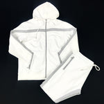 Jordan Craig white & grey hoodie jogging suit