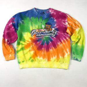 G-Baby’s Premiumz crewneck sweatshirt in rainbow