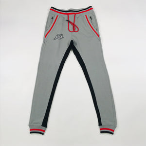 Laces grey, black, red tracksuit suit