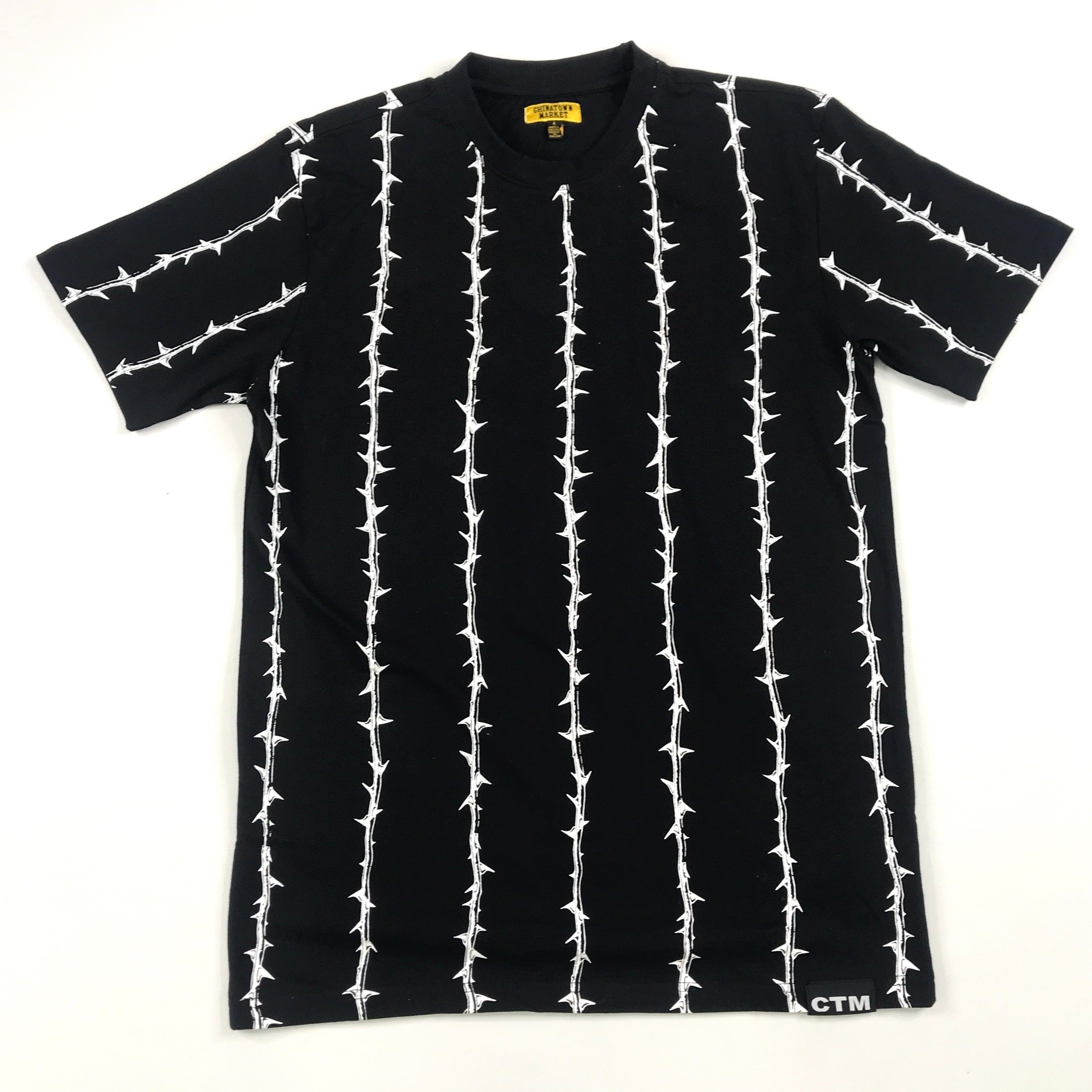 Chinatown Market thorn tee in black