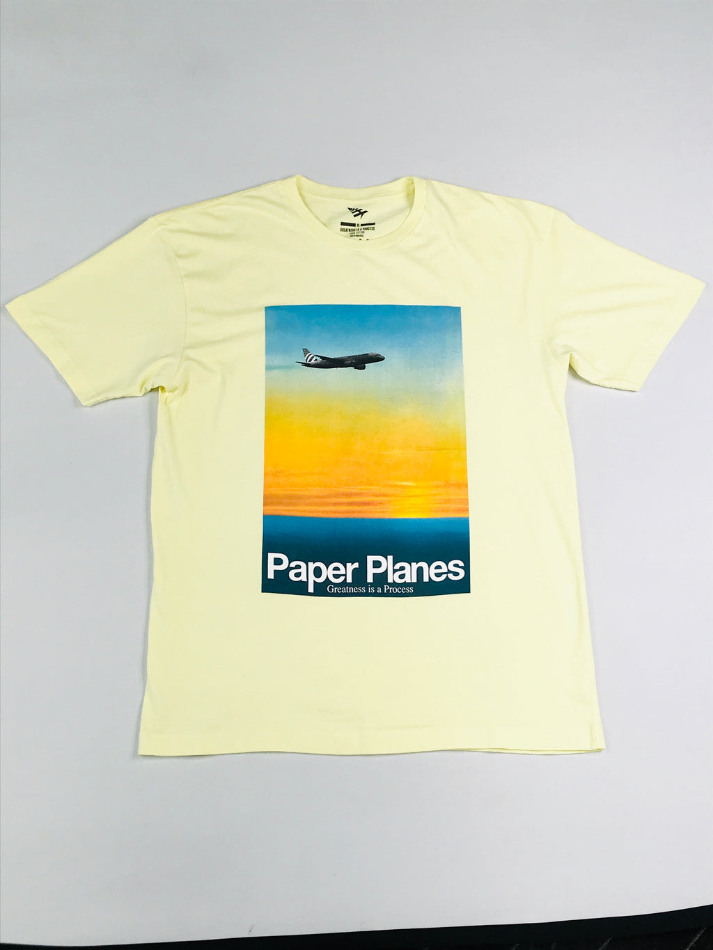 Planes So Fly It Hurts t-shirt in lemon