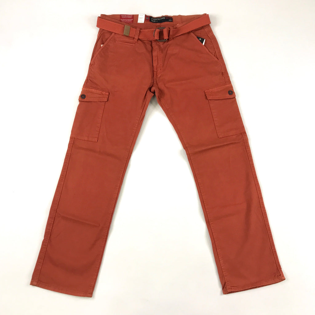 Jordan Craig cargo pants in brick