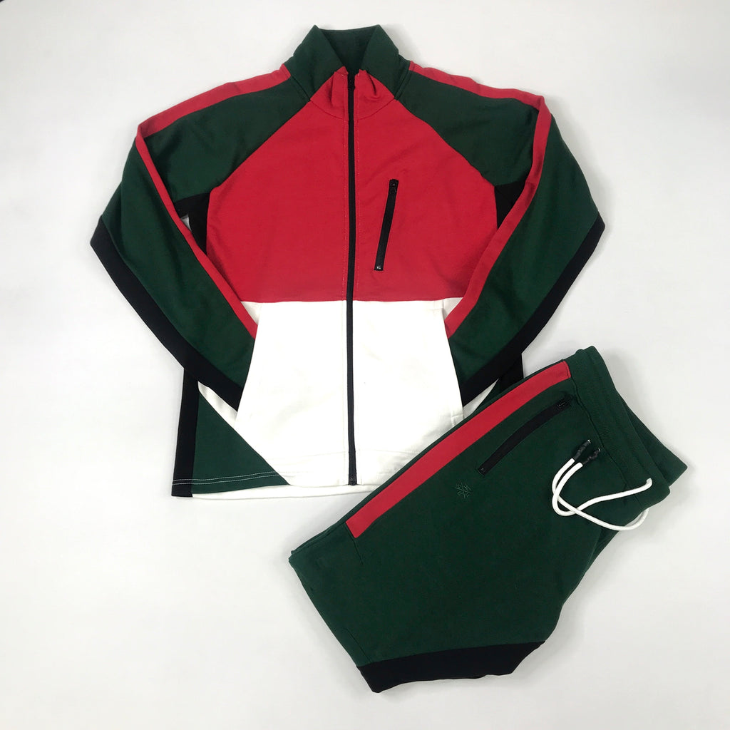 Jordan Craig green tracksuit