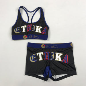 Ethika Staple boxer brief and sports bra set Mixed Media (wlus1307)