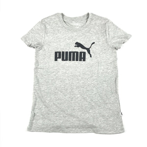 Puma ESS logo tee-short set in light heather grey