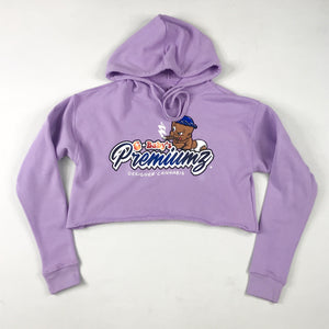 G-Baby’s Premiumz crop hoodie in purple