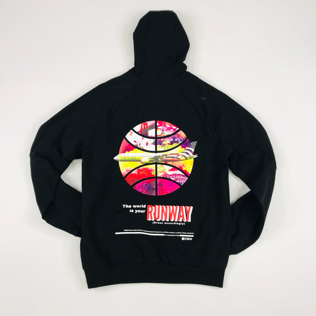 Planes Runway hoodie in black