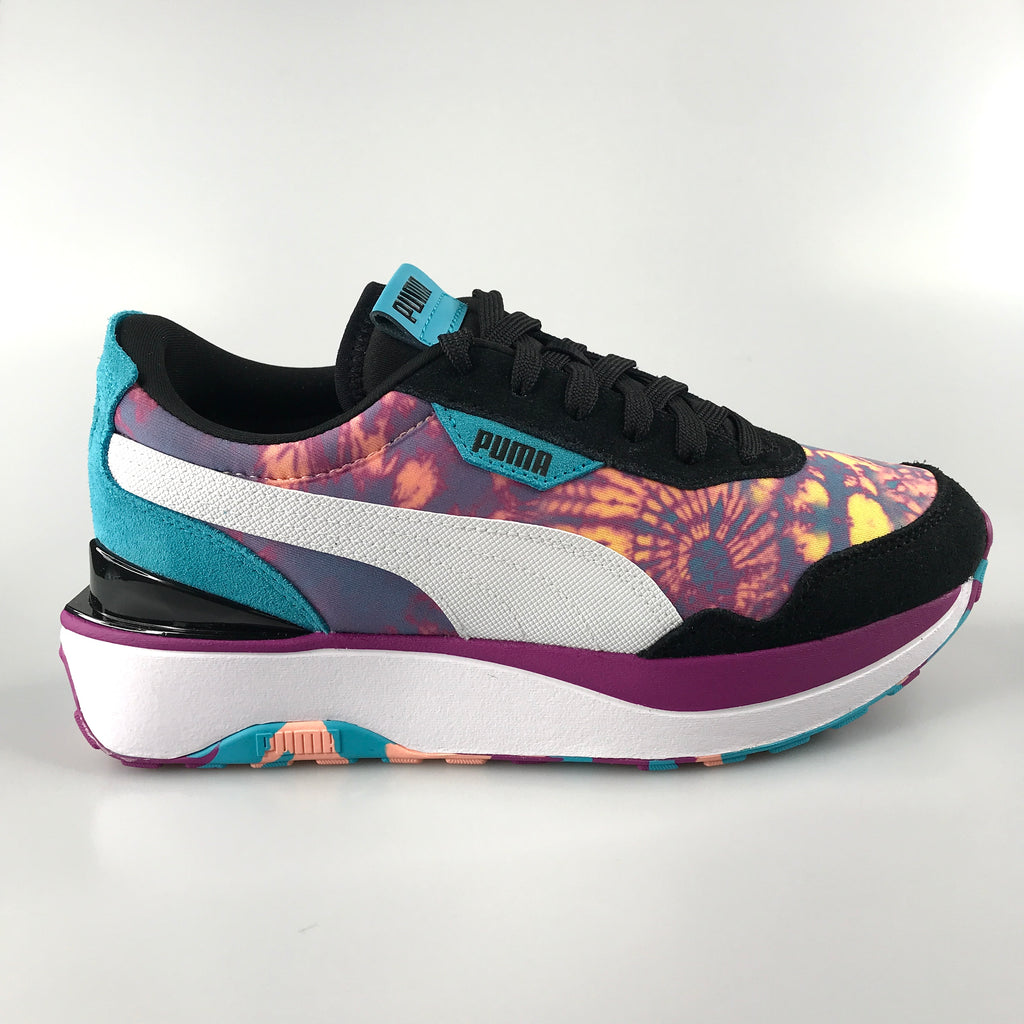 Puma Cruise Rider Tie Dye Wn’s in black-apr blush-Byzantium