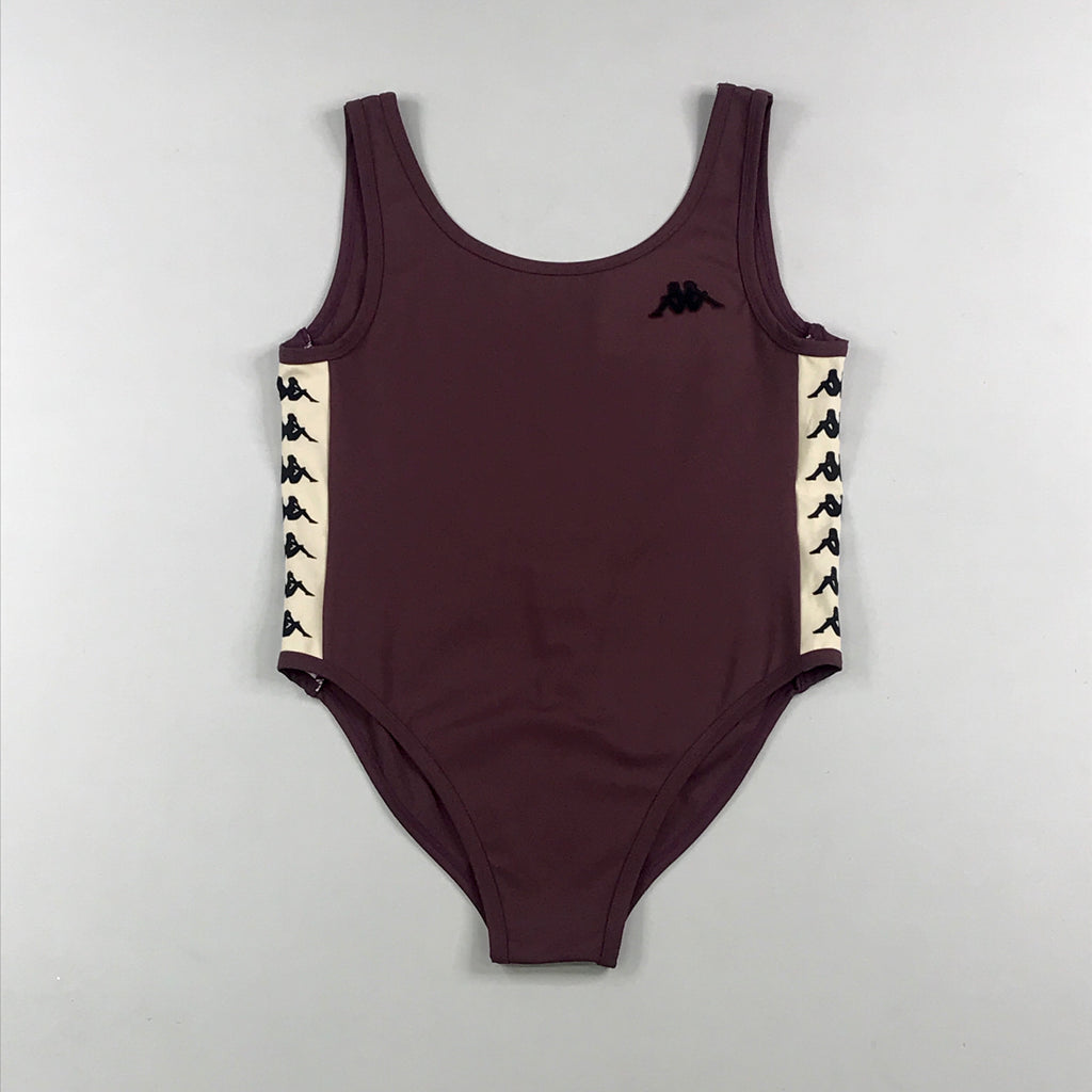 Kappa 222 Banda Auber bodysuit in grape