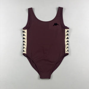 Kappa 222 Banda Auber bodysuit in grape