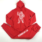 BBC BB Astronaut Zip hoodie set in flame scarlett