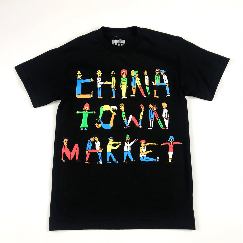 Chinatown Market people tee in black