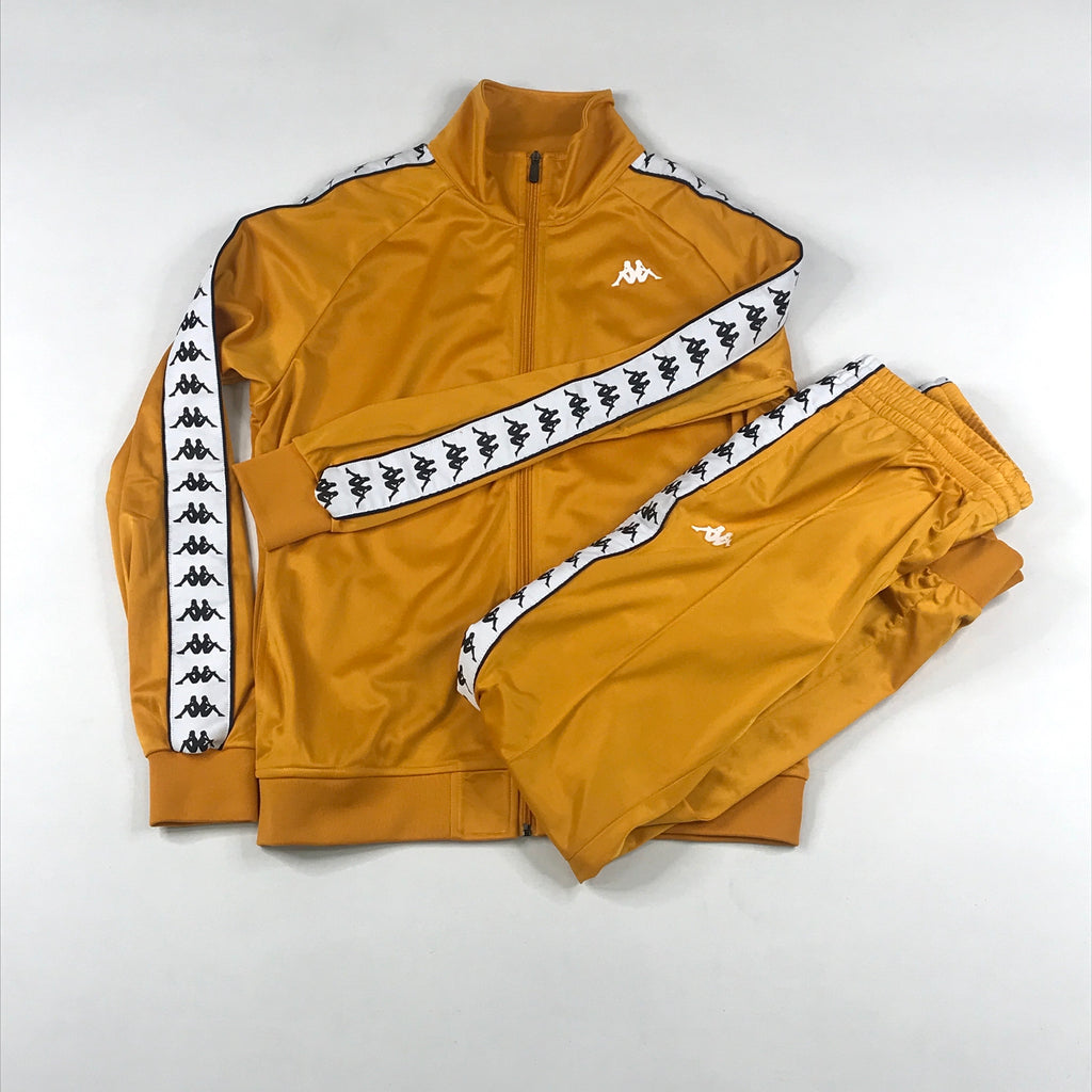 Kappa 222 Banda Anniston tracksuit in yellow ochre