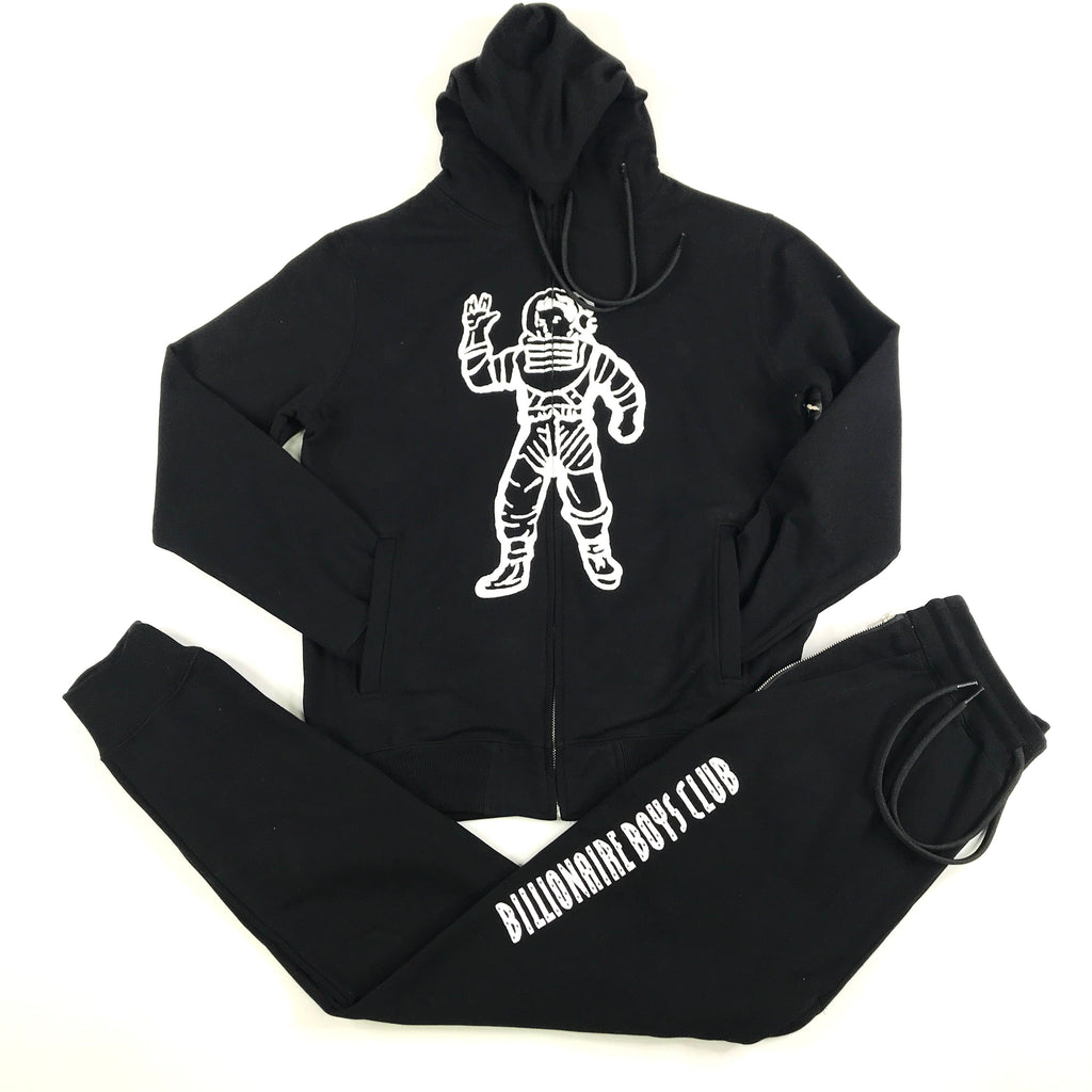 BBC BB Astronaut Zip hoodie set in black