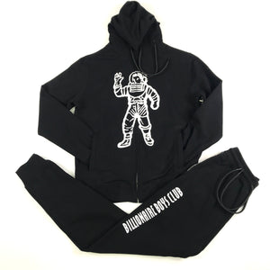 BBC BB Astronaut Zip hoodie set in black