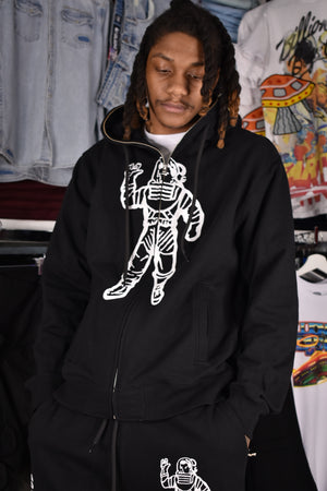 BBC BB Astronaut Zip hoodie set in black