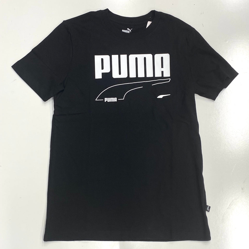 Puma rebel tee in black