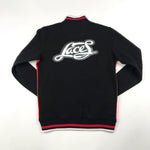 Laces black, red, white track jacket