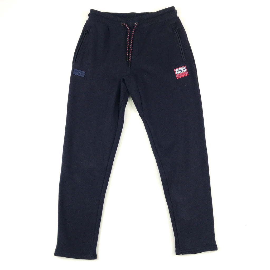 Superdry Crafted tapered jogger in darkest navy