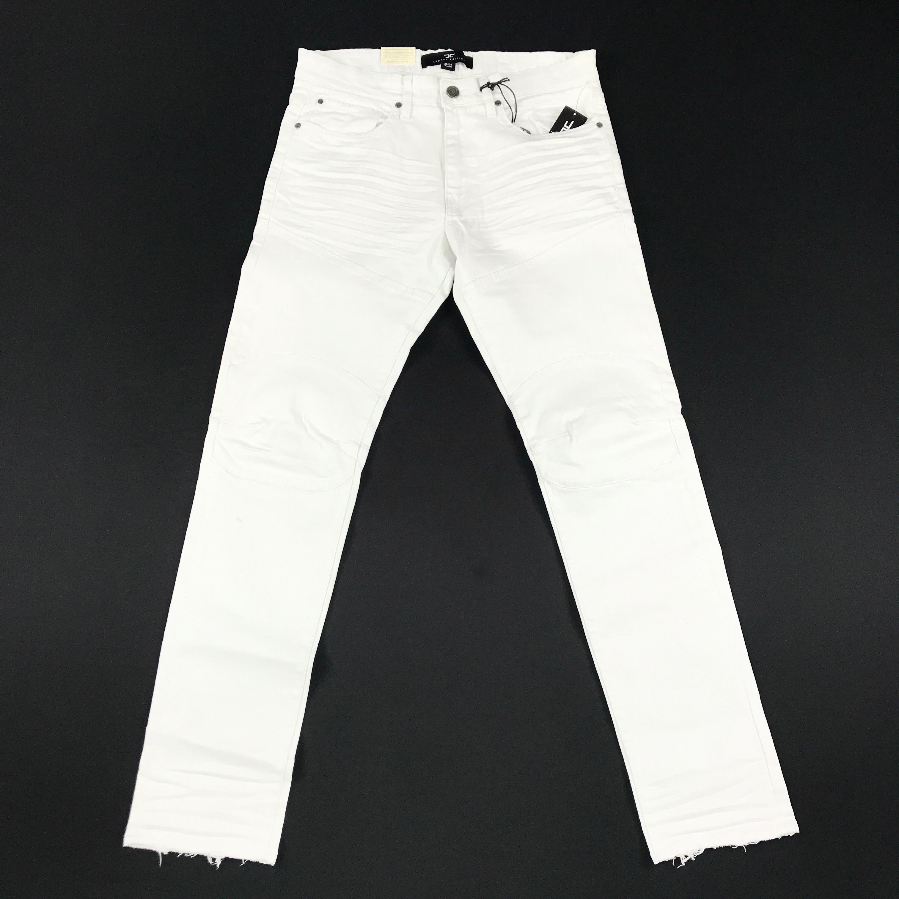 Jordan Craig Solid Aaron jeans in white