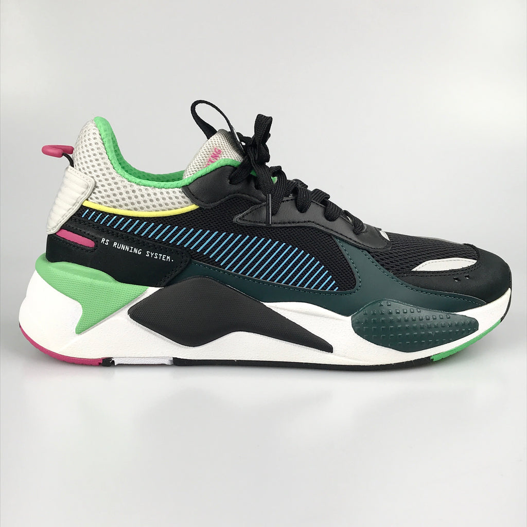 Puma RS-X Toys in black-blue atoll