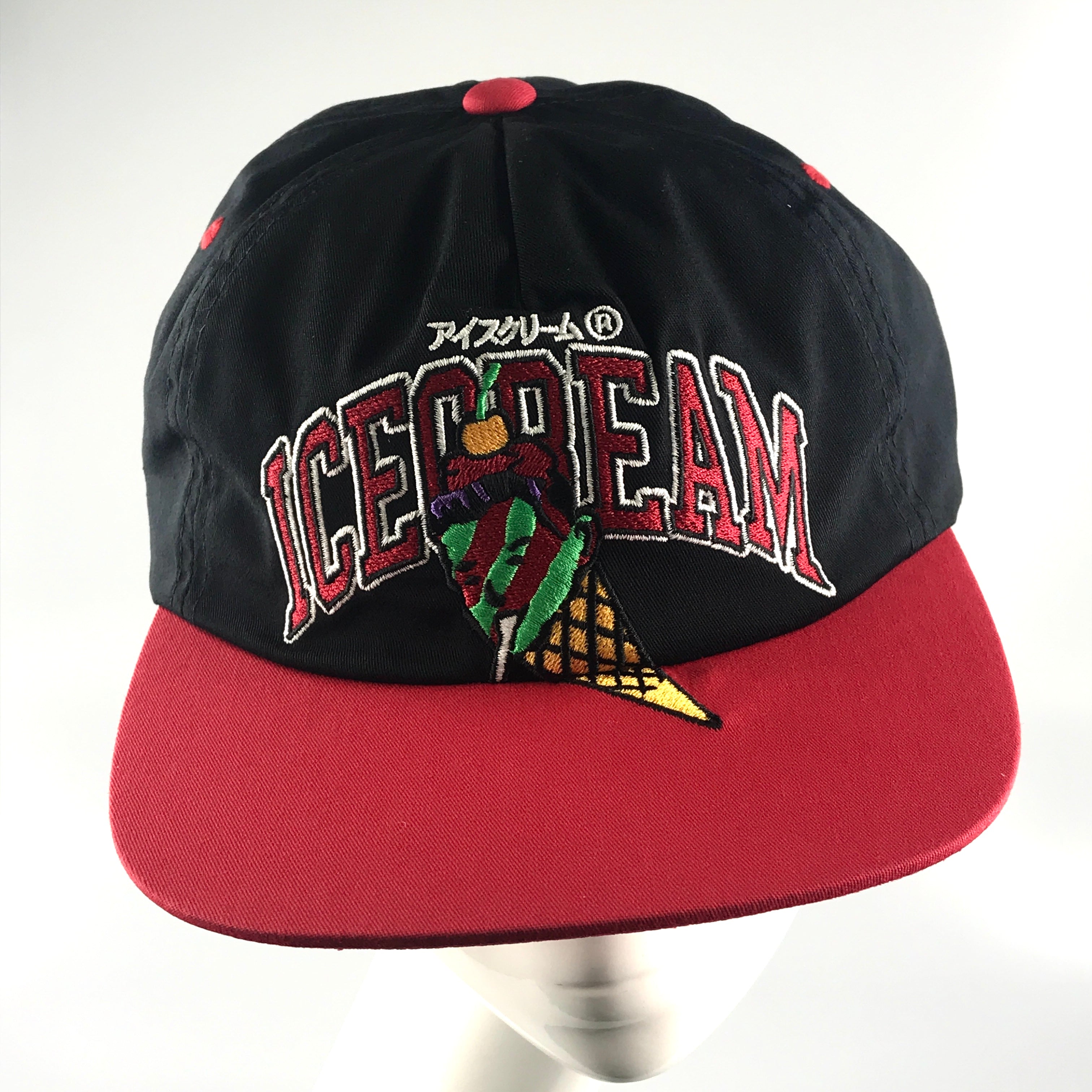 Icecream Basket snapback hat in black