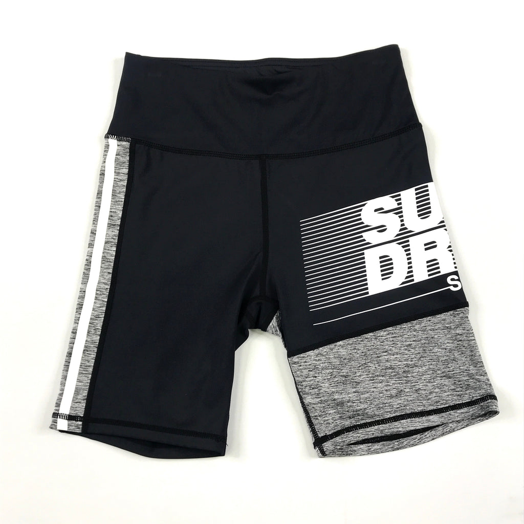 Superdry Training Graphic Tight Shorts in black