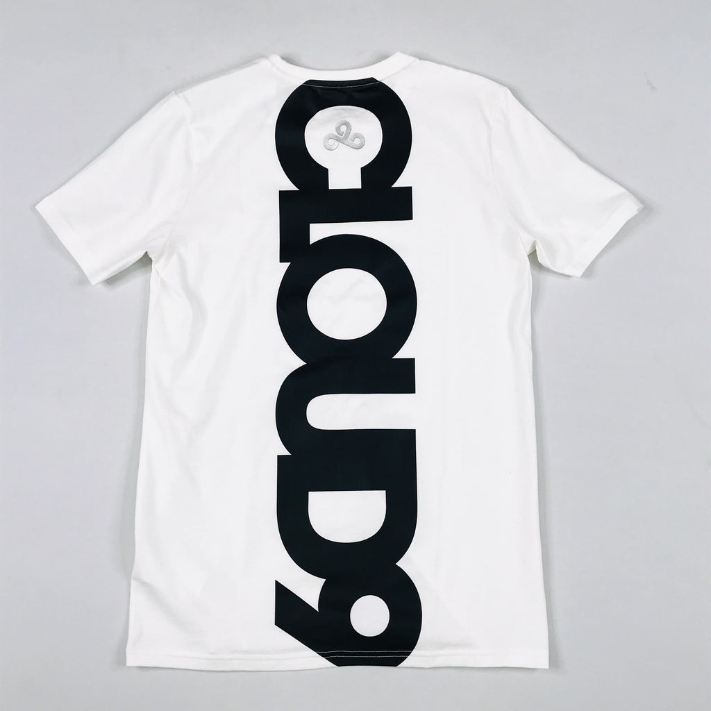 Puma CLD9 corrupted tee in white