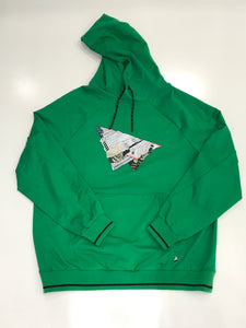 World Explorer hoodie in Kelly Green