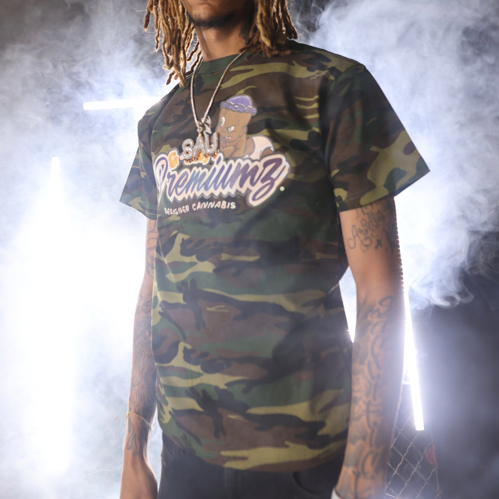 G-Baby’s Premiumz ss tee in camo