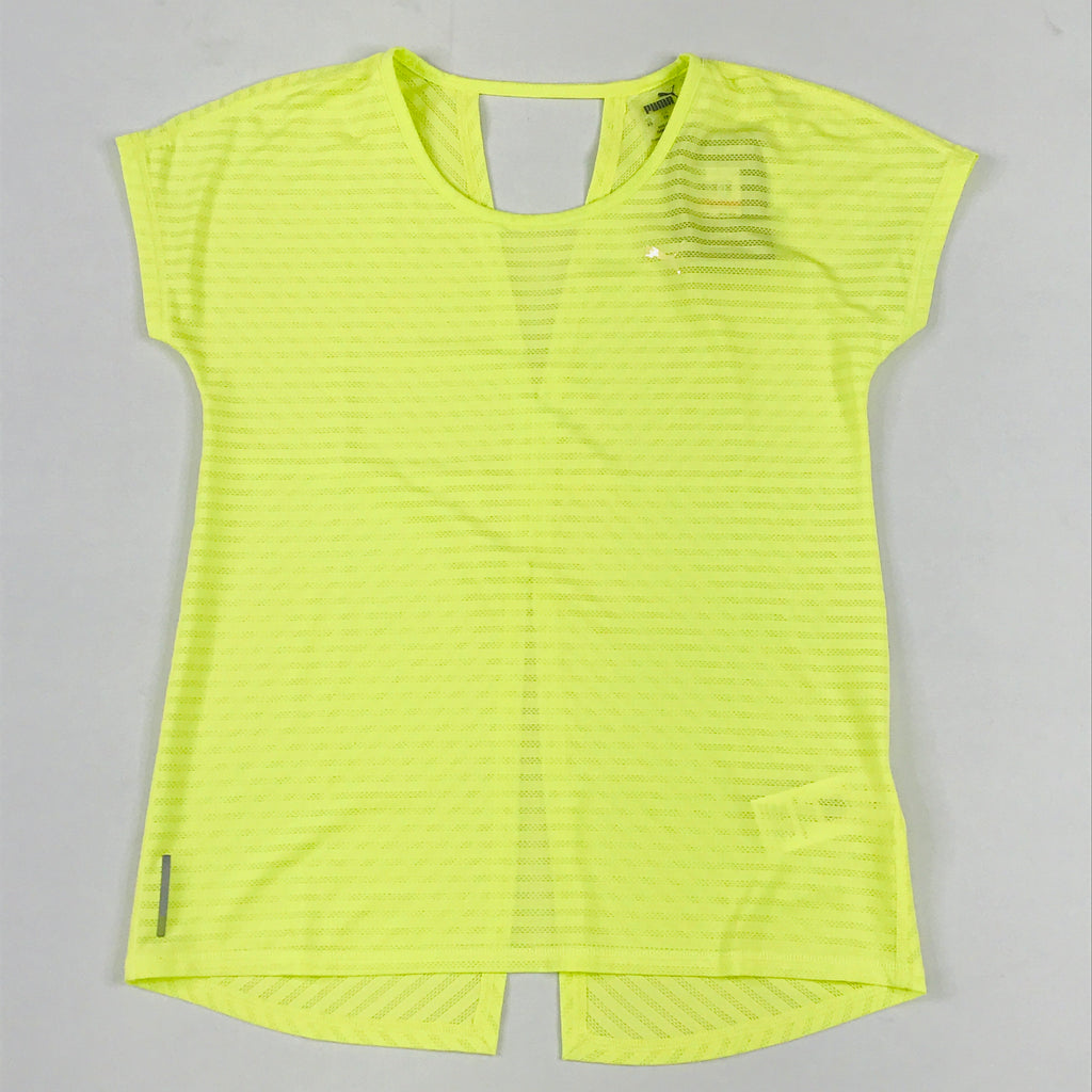 Puma Be Bold tee in sunny lime