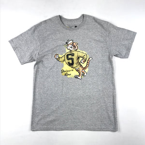 Strivers Row “Tiger” tee in heather grey