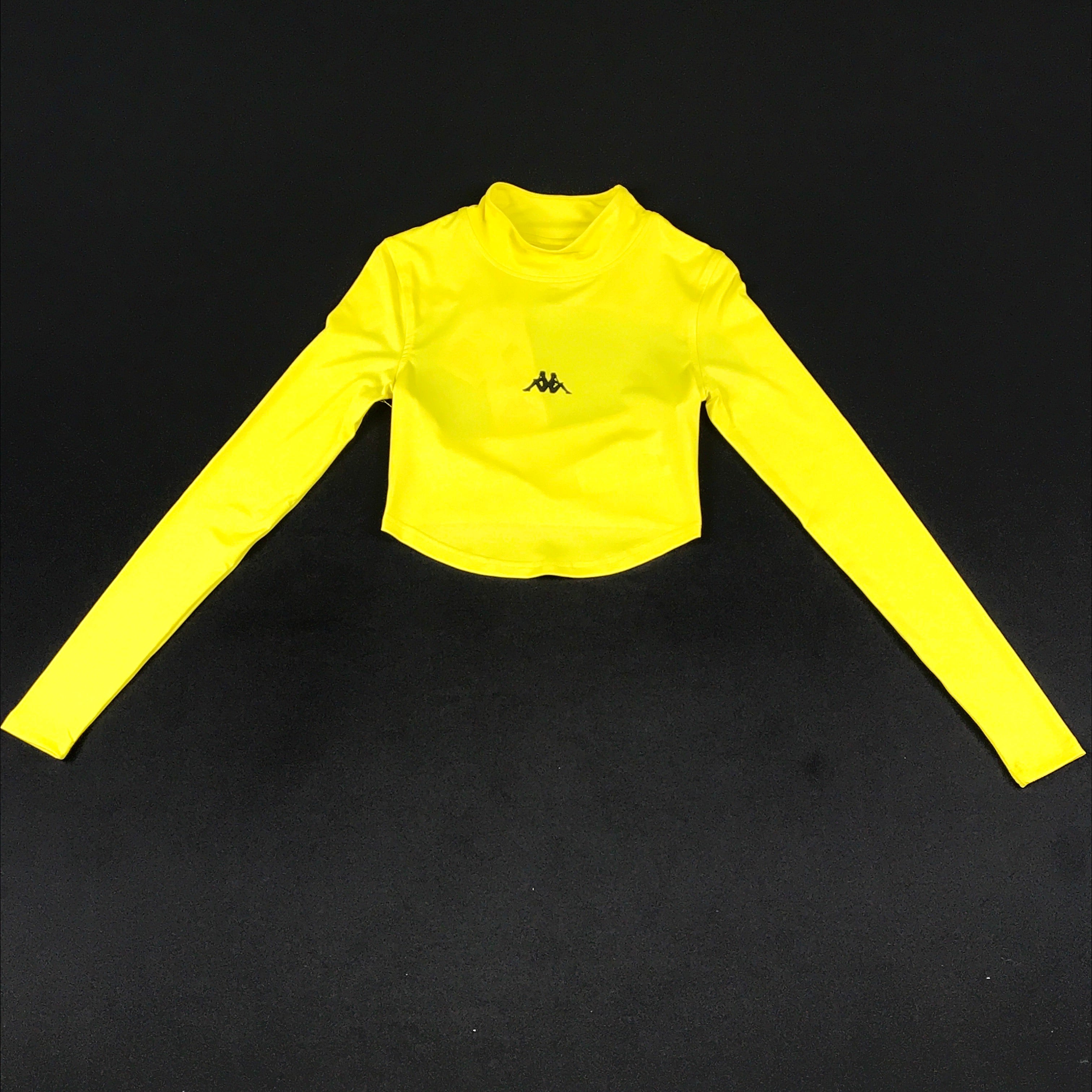 Kappa Authentic Drijy athletic set in fluorescent yellow -black