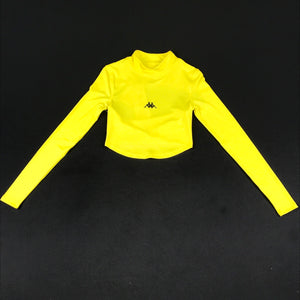 Kappa Authentic Drijy athletic set in fluorescent yellow -black