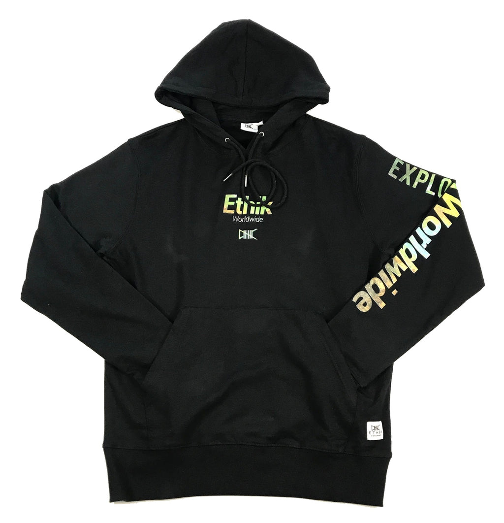 Ethik Galaxy hoodie in black