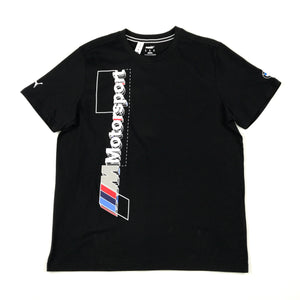 Puma BMW MMS logo tee+ in black