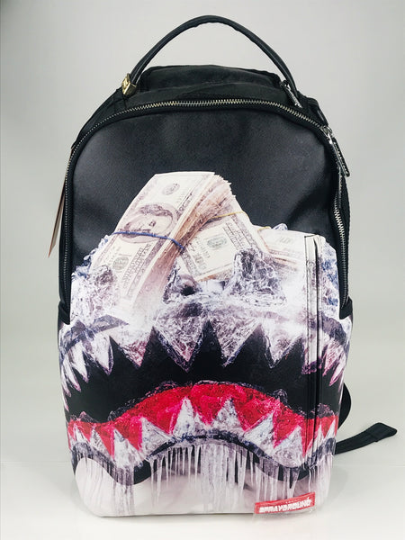 Sprayground Backpack Sakura Shockwave Pink DLX Shark Books Laptop