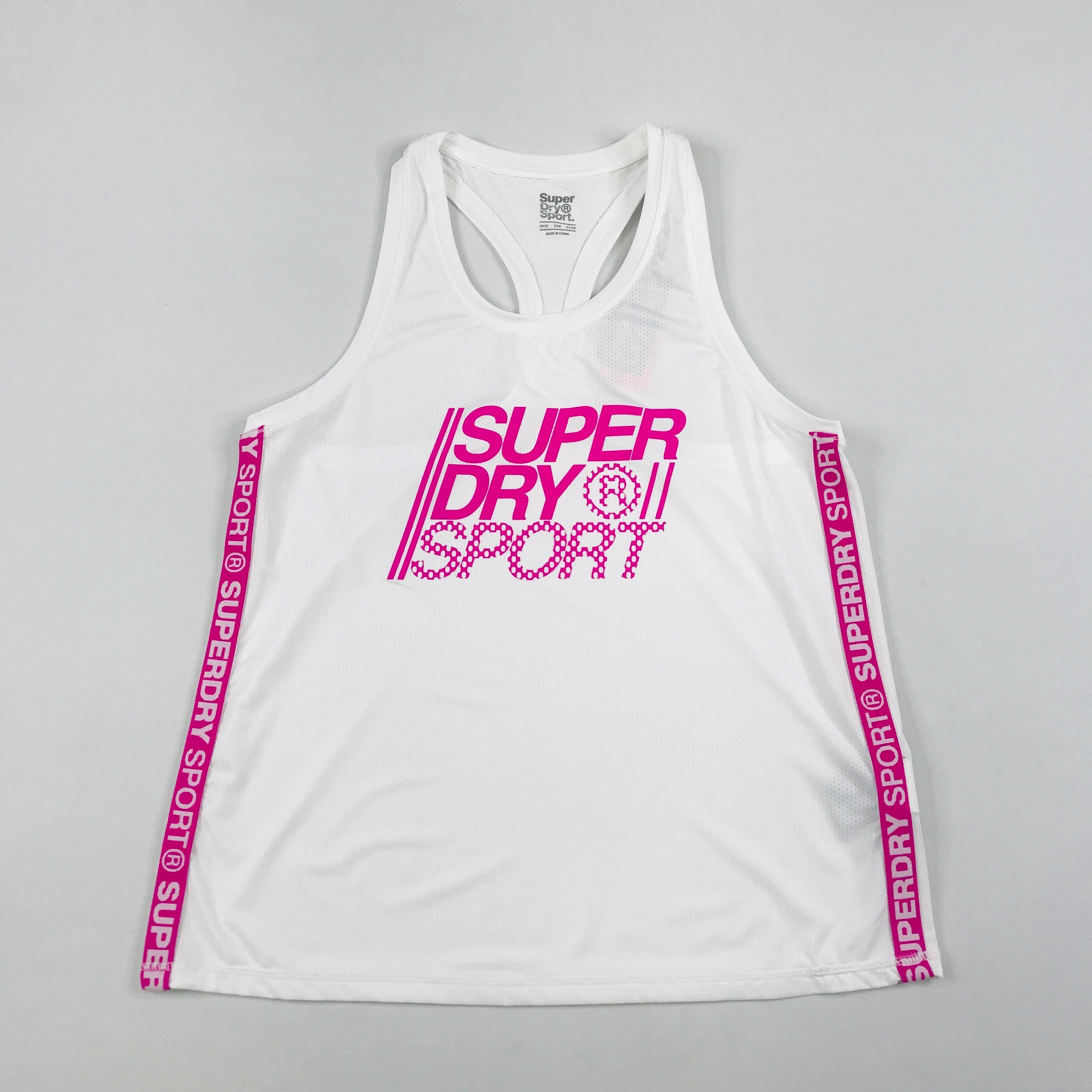 Superdry Core Loose Vest (tank) in white