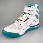 Puma Palace Guard Mid Finals in white-blue atoll