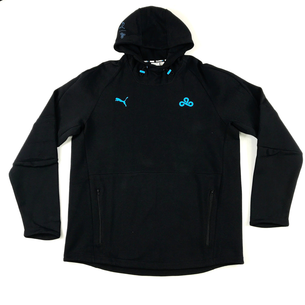 Puma CLD9 one-up hoodie in black