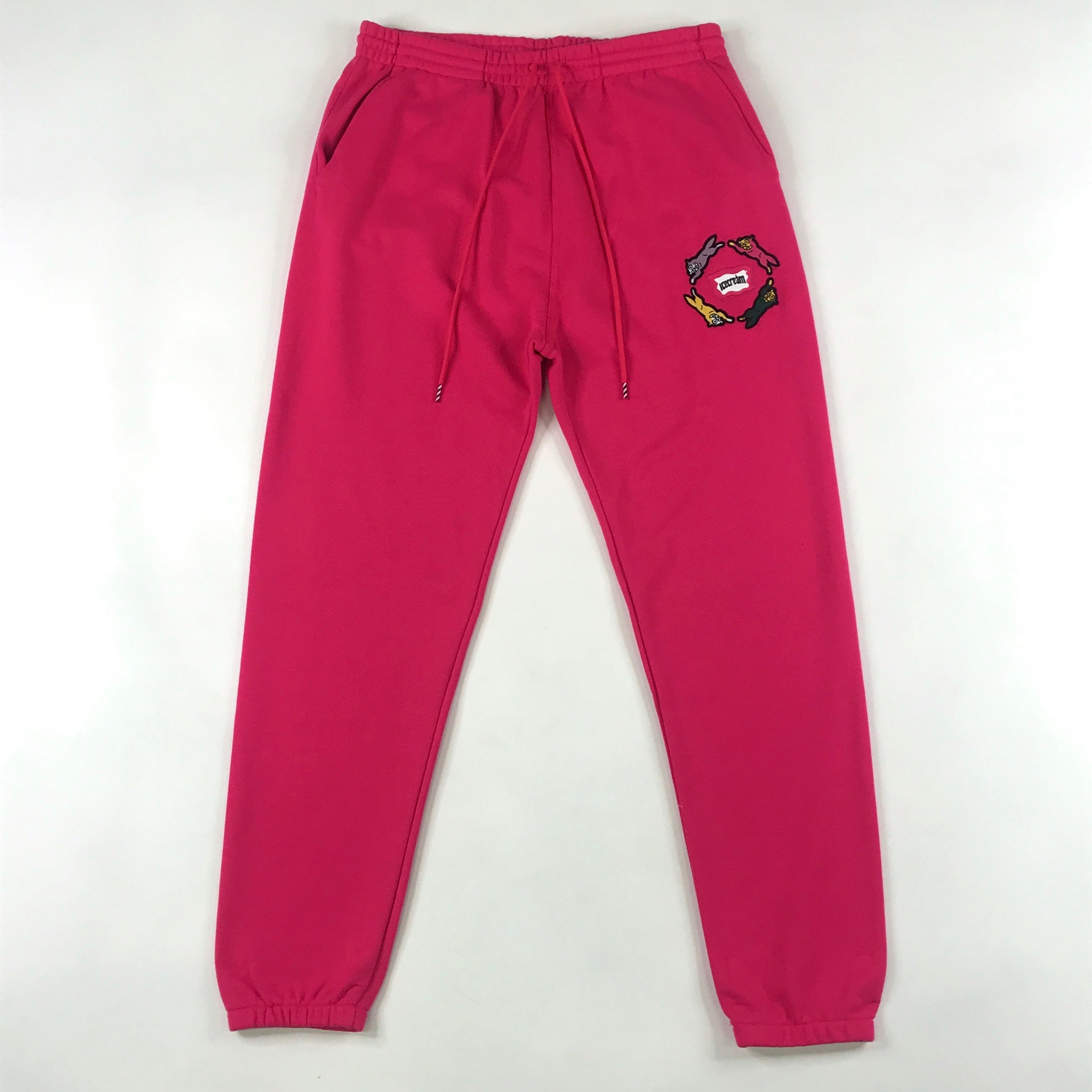 Icecream “Olson” sweatpants in raspberry