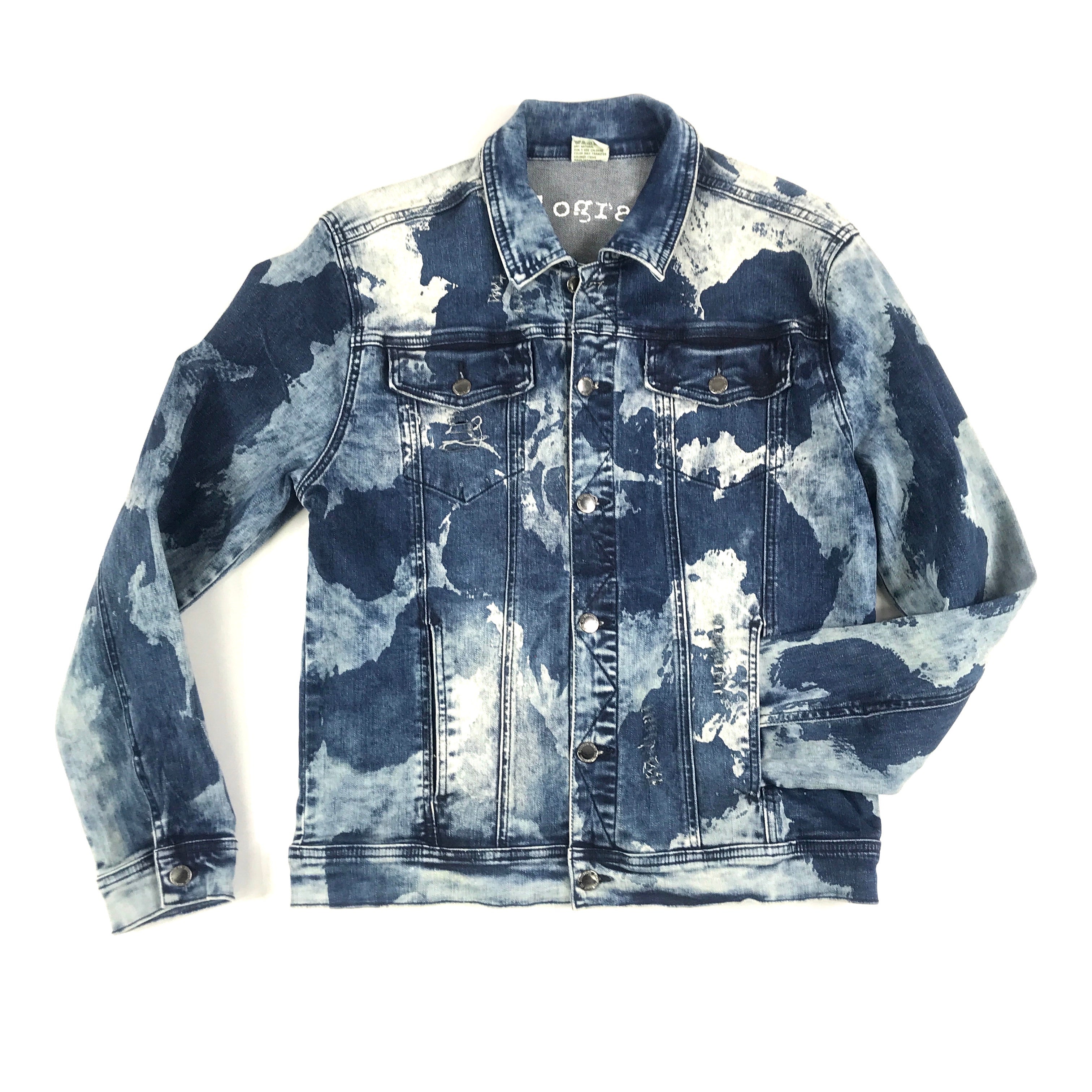 Kilogram denim jacket in spot blue