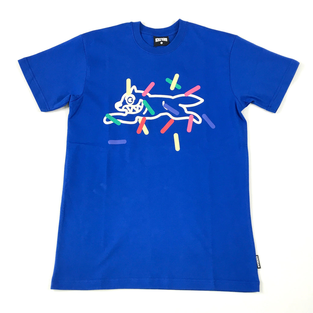 Icecream Sprinkle ss tee in nautical blue