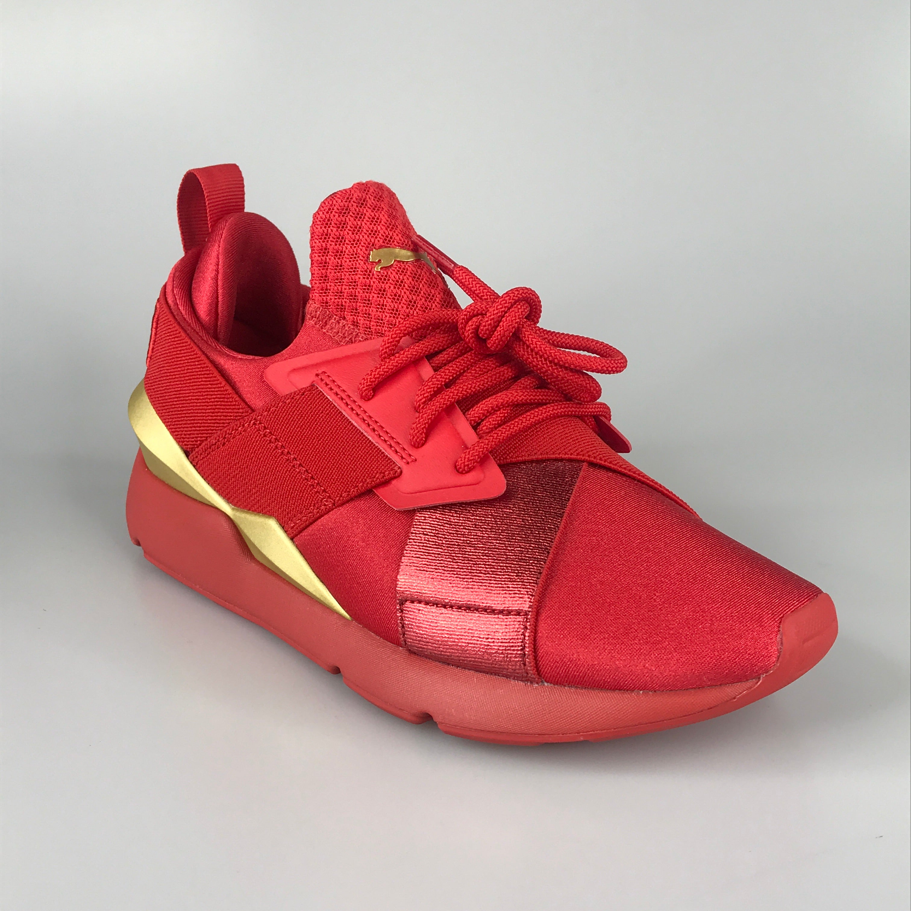 Puma muse hotsell metal red