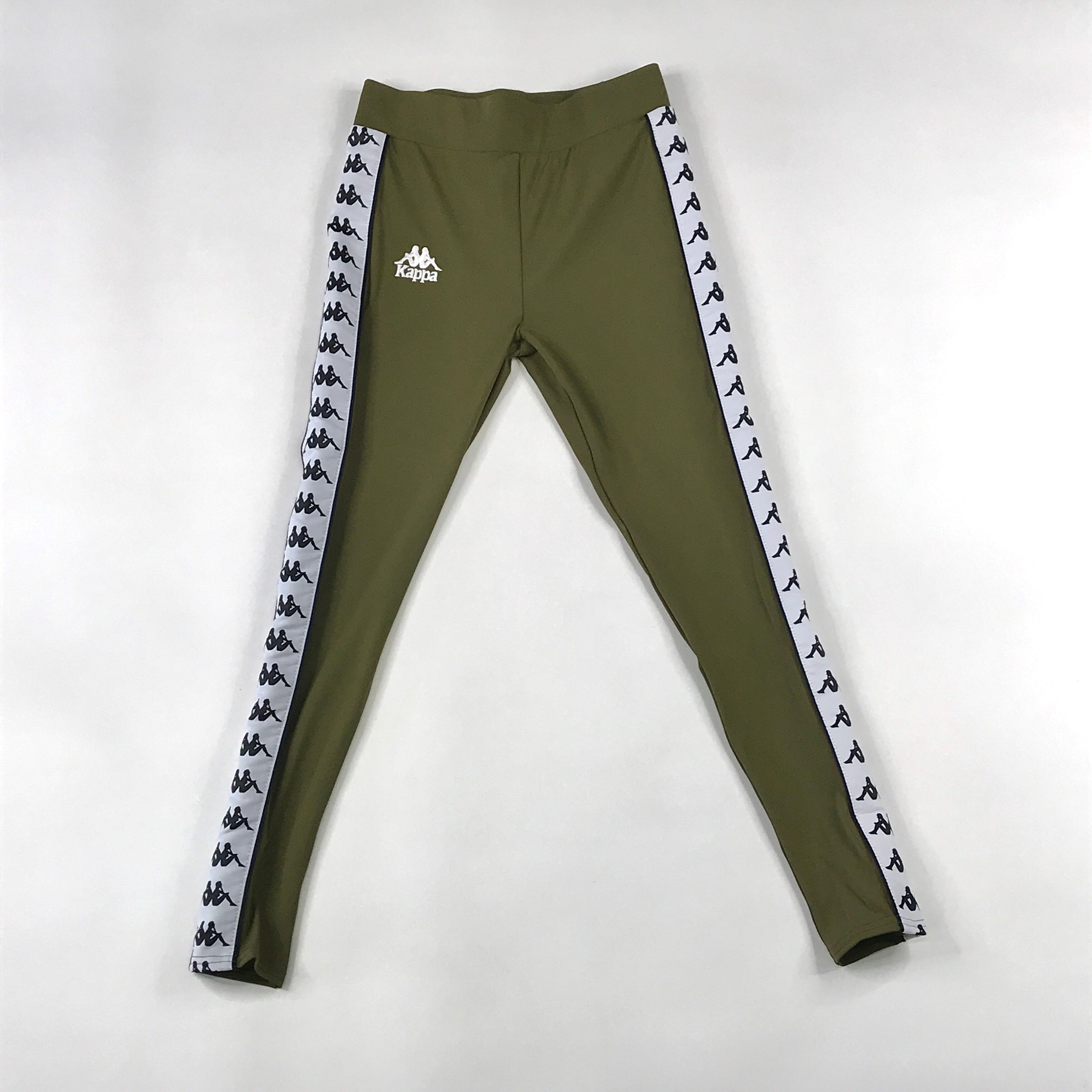 Kappa 222 Banda Barrio in olive-white-black