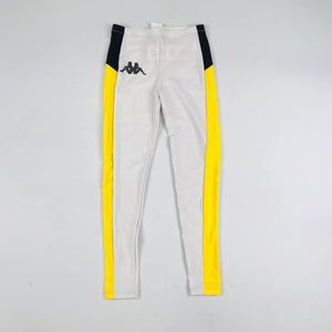 Kappa authentic race carpin athletic set in grey, yellow, reflective