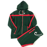 Jordan Craig green hoodie jogging suit