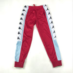 Kappa Banda 10 Anay tracksuit in red-baby blue-white