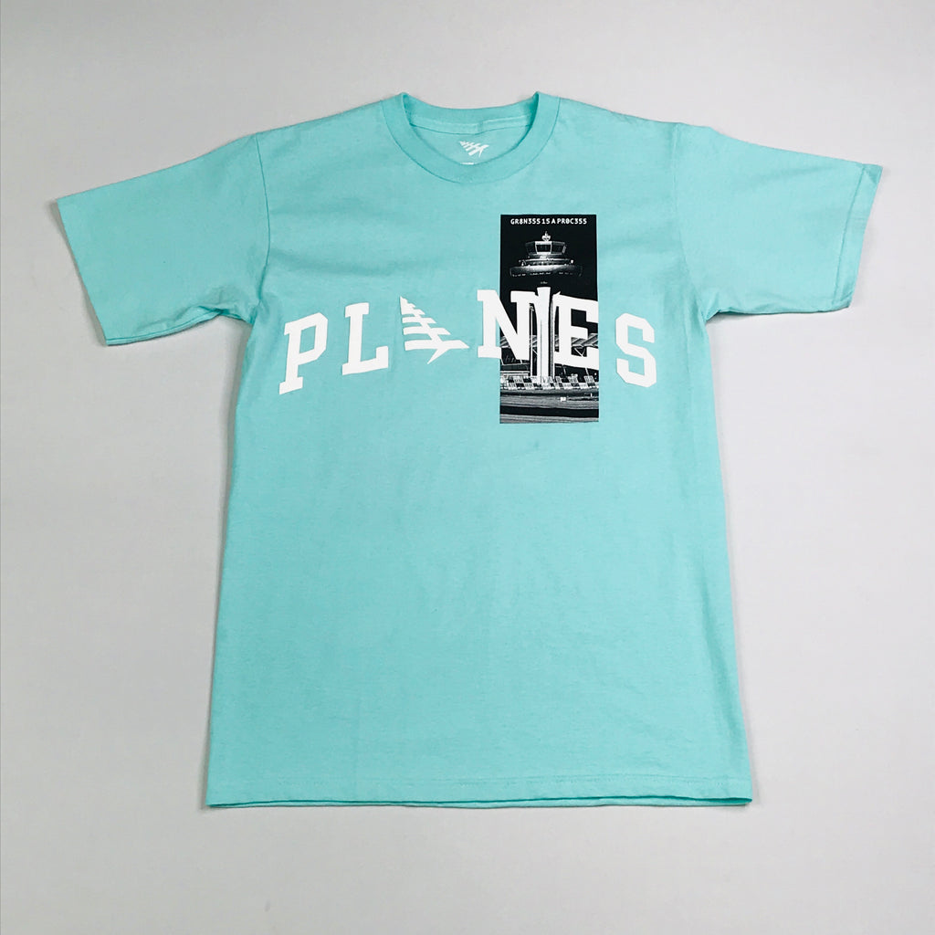 Planes Watch tower tee in mint